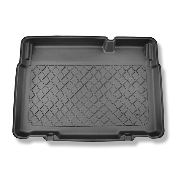 Rohož do zavazadlového prostoru pro: Citroen C3 Aircross I SUV (11.2017-2024) - spodní zavazadlový prostor; modely bez pohyblivé podlahy zavazadlového prostoru; non-posuvné sedadla