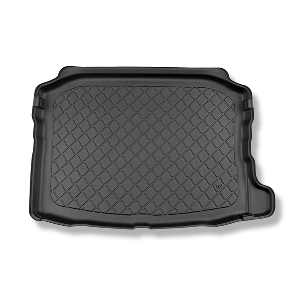 Rohož do zavazadlového prostoru pro: Seat Leon IV KL Hatchback (03.2020-....) - spodní zavazadlový prostor; modely bez pohyblivé podlahy zavazadlového prostoru; ne pro e-Hybrid PHEV
