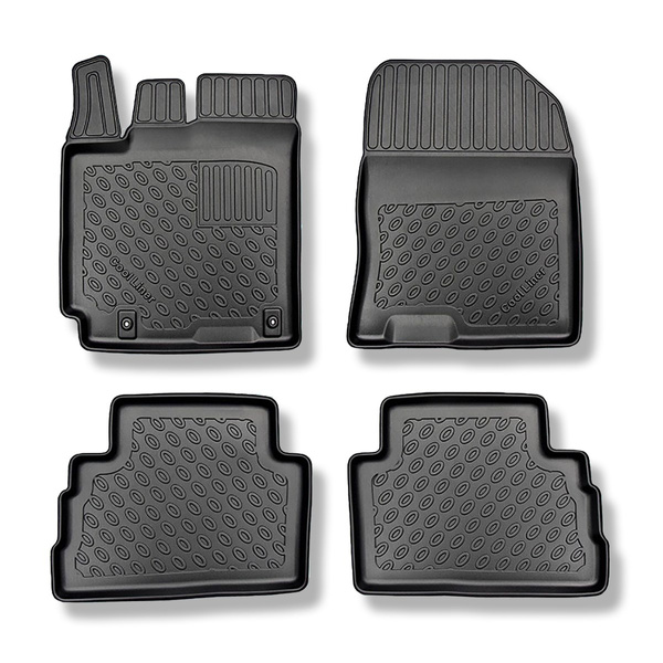 Koberčky TPE pro Hyundai Kona SUV (11.2017-....) - ne pro elektrickou a hybridní verzi