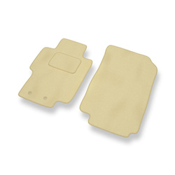 Velurové koberečky pro Honda Accord VII Coupé, Sedan, Tourer (2003-2007) - béžová