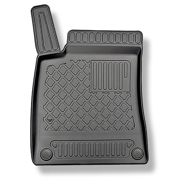 Sada rohož do zavazadlového prostoru a autokoberečky TPE na míru do: Mercedes-Benz CLA C118 Kupé (05.2019-....) - odnímatelné výklenky u modelů s bočními síťkami; ne pro verzi Plug-in Hybrid