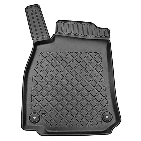 Sada rohož do zavazadlového prostoru a autokoberečky TPE na míru do: Audi A6 C8 4H Avant (09.2018-....) - také pro modely s upevňujícími kolejnicemi; také pro verzi Quattro; ne pro verzi TFSI e plug-in hybridní