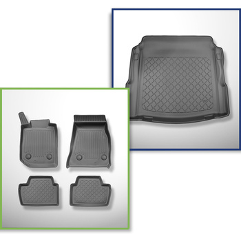 Sada rohož do zavazadlového prostoru a autokoberečky TPE na míru do: BMW Řada 2 