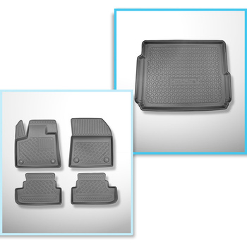 Sada rohož do zavazadlového prostoru a autokoberečky TPE PREMIUM na míru do: Ope