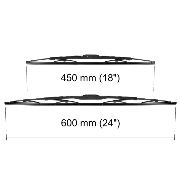 Automobilové stěrače na přední sklo pro Opel Insignia I Liftback, Sedan, Sports Tourer (09.2008-2017) - listy standard