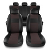 Sada univerzálních autopotahů určených pro Volkswagen Passat B4, B5, B6, B7, B8, B9 (1993-....) - EXL-5