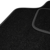 Velurové koberečky pro Seat Exeo Sedan (2008-2013) - černá