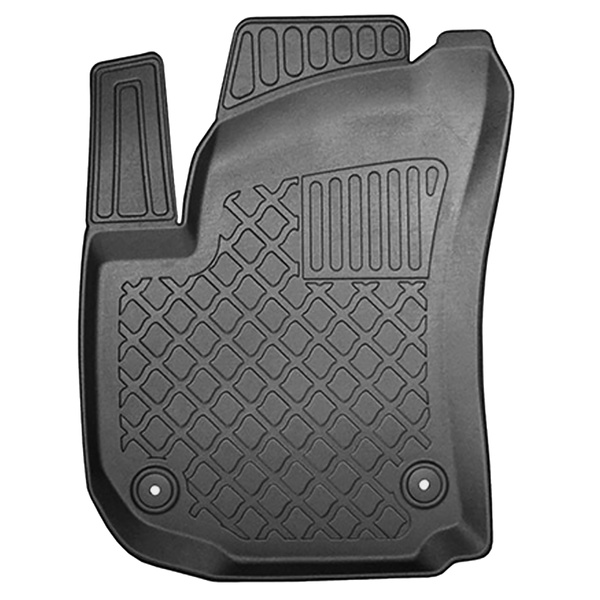 Sada rohož do zavazadlového prostoru a autokoberečky TPE na míru do: Opel Zafira B MPV (05.2005-2014) - 7 míst; třetí řada snížená