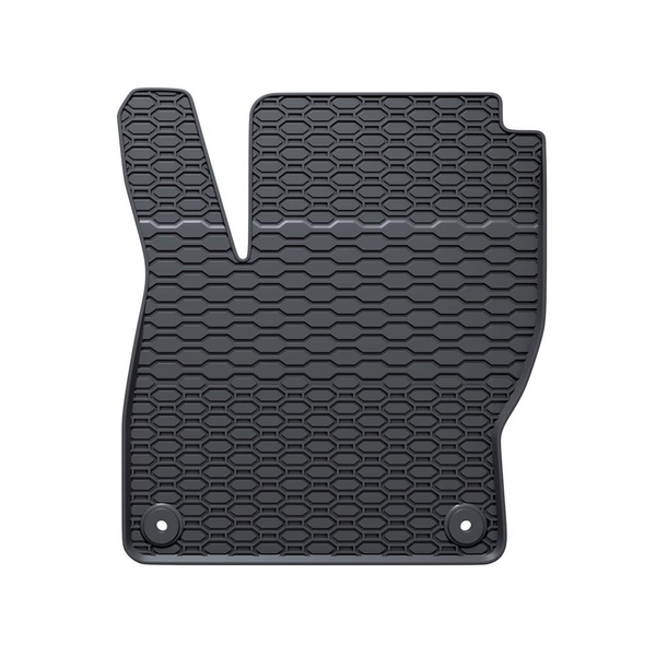 Gumové autokoberce pro Ford Focus III Hatchback, Kombi, Sedan (2011-2018) - černá - 4 ks