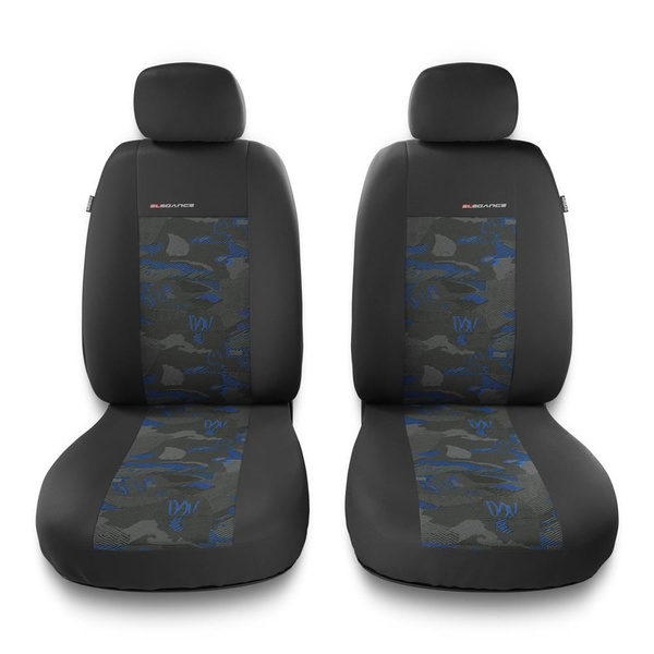 Sada univerzálních autopotahů určených pro Nissan Qashqai I, II, III (2007-....) - 2UNE-BL