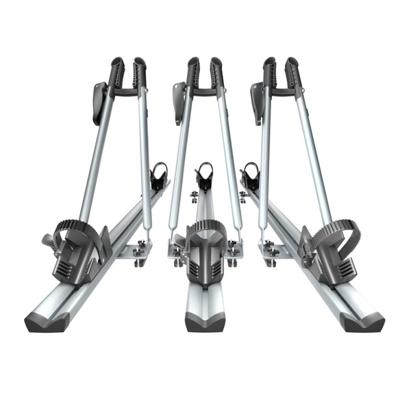 Nosič na kola na střechu auta, Univerzální hliníkový držák jízdních kol - 3xM-17