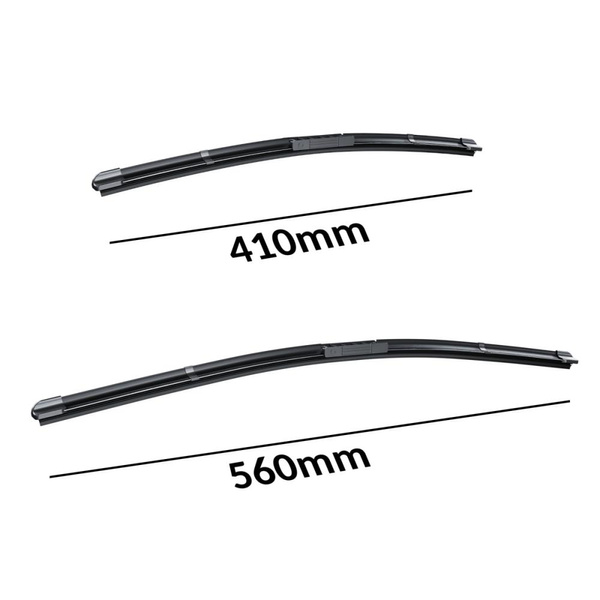 Automobilové stěrače na přední sklo pro Ford Fusion MPV (2002-2012) - listy ploché