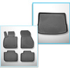 Sada rohož do zavazadlového prostoru a autokoberečky TPE PREMIUM na míru do: BMW Řada 2 F45 Active Tourer (09.2014-10.2021) - zadní posuvné lavicové sedadlo (zadní část - přední část)