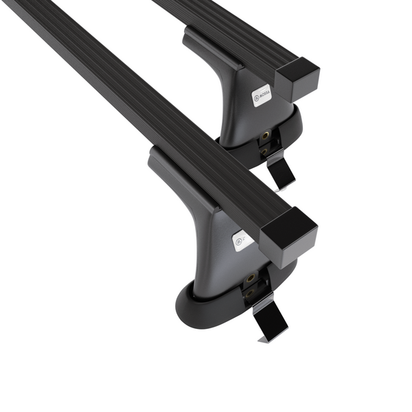 Základní nosič na střechu auta pro Audi A3 8V Sportback (2013-2020) - příčný nosič - černé střešní příčníky - bez montážních prvků - Ocel