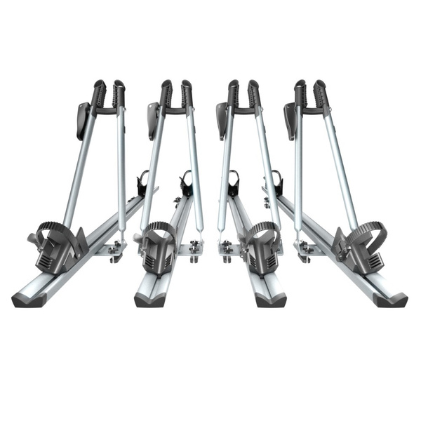 Nosič na kola na střechu auta, Univerzální hliníkový držák jízdních kol - 4xM-17