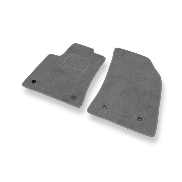 Velurové koberečky pro Opel Crossland X SUV (2017-2021) - šedá