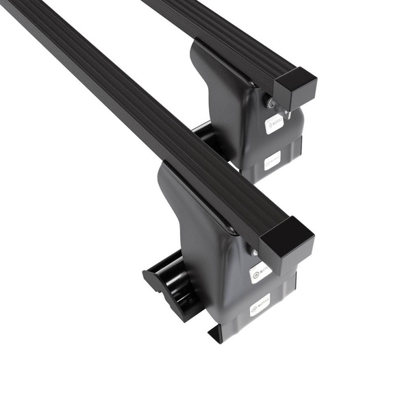 Základní nosič na střechu auta pro BMW X3 F25 SAV (2010-2017) - příčný nosič - černé střešní příčníky - bez montážních prvků - Ocel