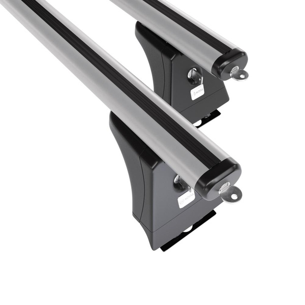 Základní nosič na střechu auta pro Citroen Jumper III Van (2014-....) - příčný nosič - stříbrné střešní příčníky - montážní body - Hliník