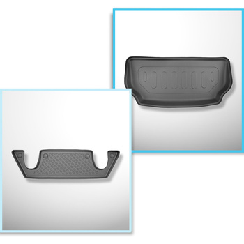 Sada rohož do zavazadlového prostoru a autokoberečky TPE PREMIUM na míru do: Tes