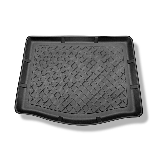 Rohož do zavazadlového prostoru pro: Ford Focus III Hatchback (03.2011-08.2018) - s dojezdovým rezervním kolem nebo opravárenskou sadou