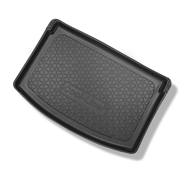 Sada rohož do zavazadlového prostoru a autokoberečky TPE PREMIUM na míru do: Mazda CX-3 SUV (06.2015-12.2021) - pro horní (také se subwooferem) a dolní (pouze bez subwooferu) úroveň pohyblivé podlahy zavazadlového prostoru