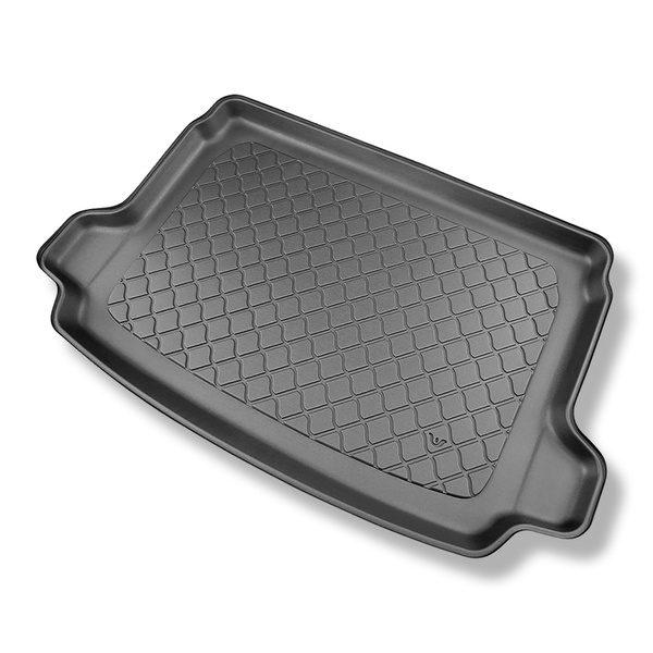 Sada rohož do zavazadlového prostoru a autokoberečky TPE na míru do: Fiat 600e Hatchback (09.2023-....) - horní zavazadlový prostor; pohyblivá podlaha v nejvyšší poloze